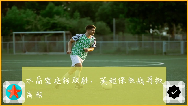 水晶宫逆转取胜，英超保级战再掀高潮