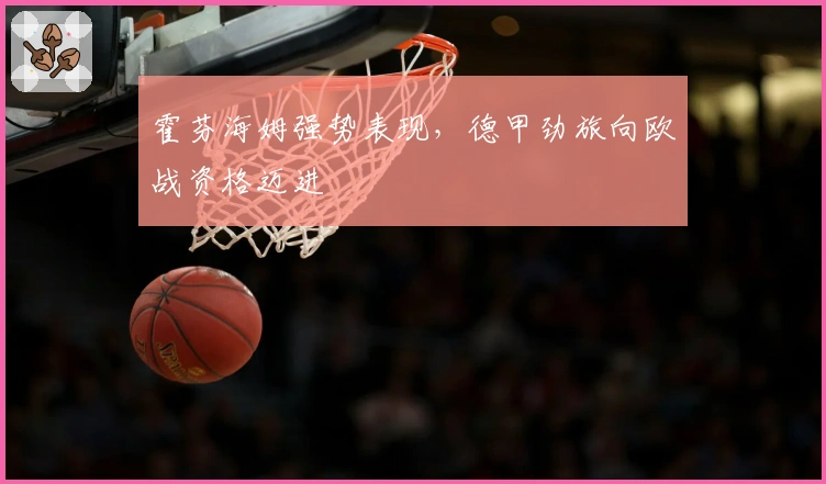 霍芬海姆强势表现,德甲劲旅向欧战资格迈进